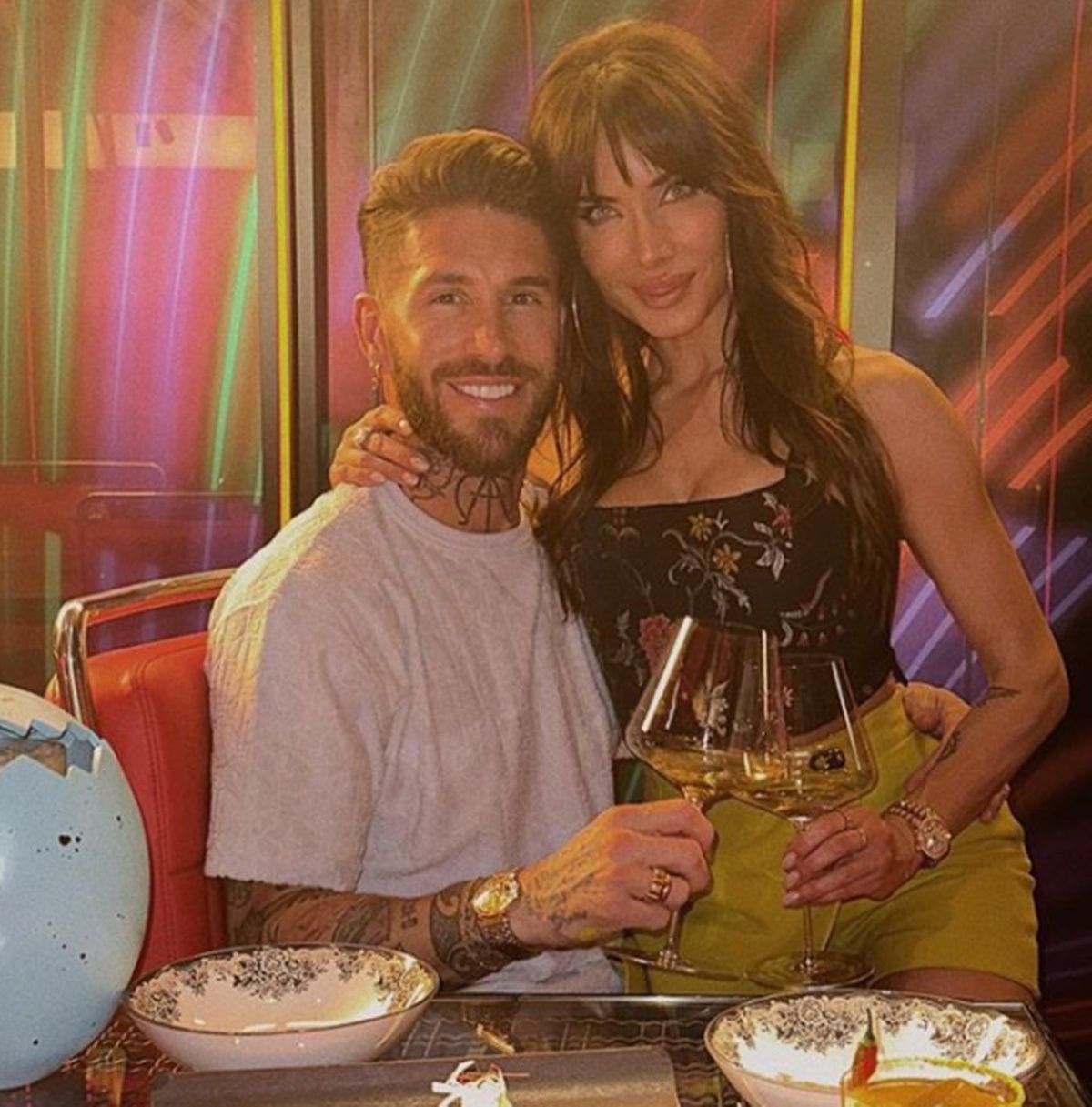 Quién es la mujer de la foto de Sergio Ramos