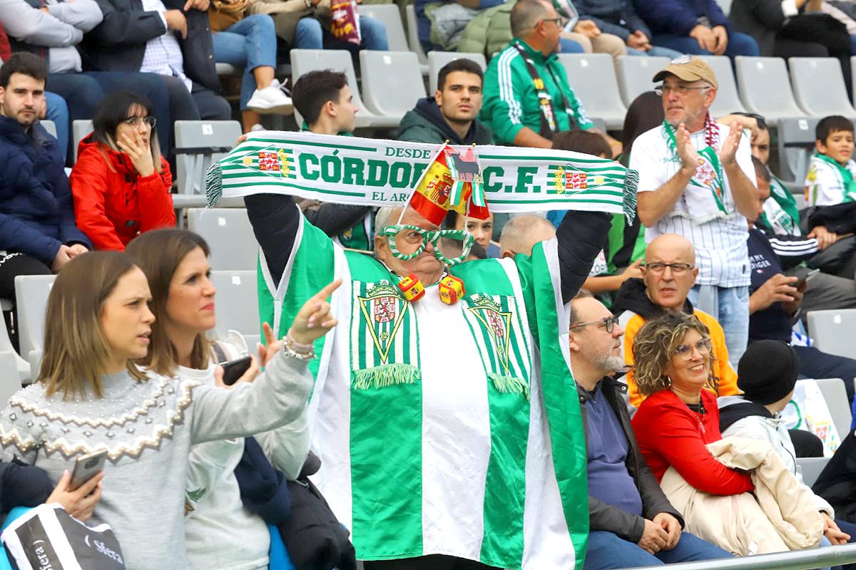 Las imágenes de la afición del Córdoba CF - Linares Deportivo