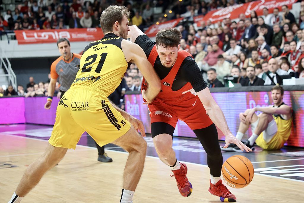 Tragedia en el Palacio: El UCAM Murcia pierde con un triple a falta de ocho décimas