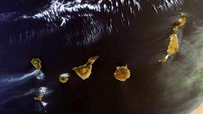 Canarias, desde el espacio