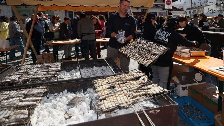 Los productos de kilómetro cero de Ibiza se promocionan en las calles de la isla