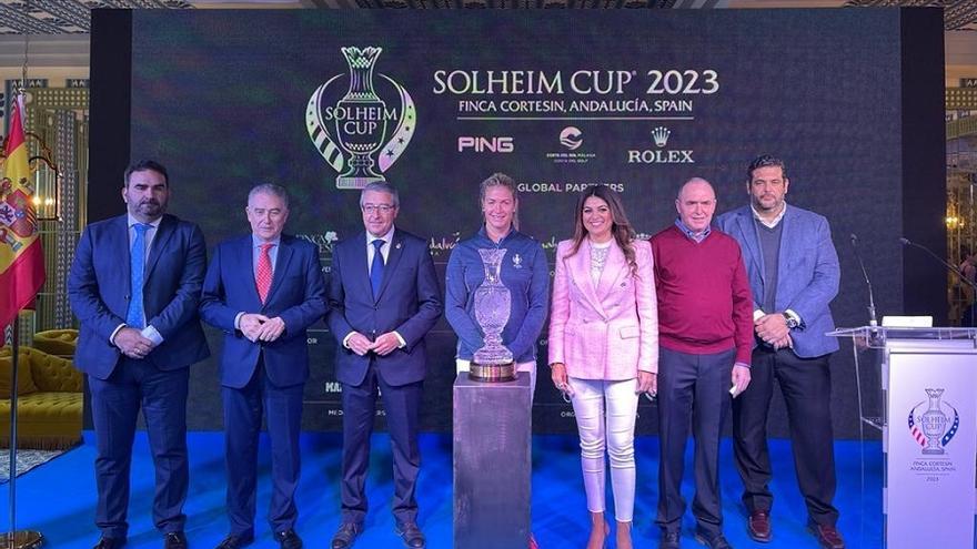 Málaga recibe el testigo de la Solheim Cup 2023