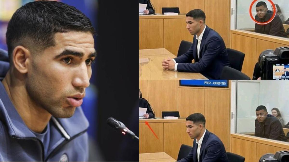 Mbappé declara en defensa de Hakimi en los Tribunales: "Es una persona 'amable' y no podría haber violado a una niña"