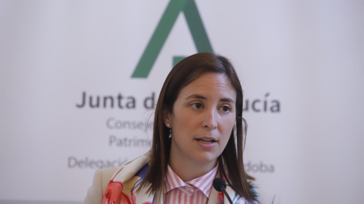 La delegada de Fomento, Vivienda y Articulación del Territorio de la Junta en Córdoba, Cristina Casanueva.