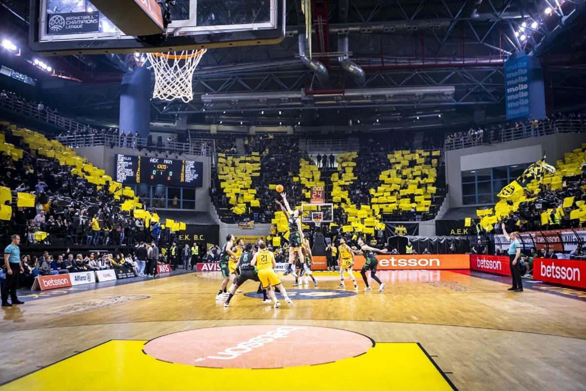 La afición del AEK reinará en el Sunel Arena durante la Final Four.