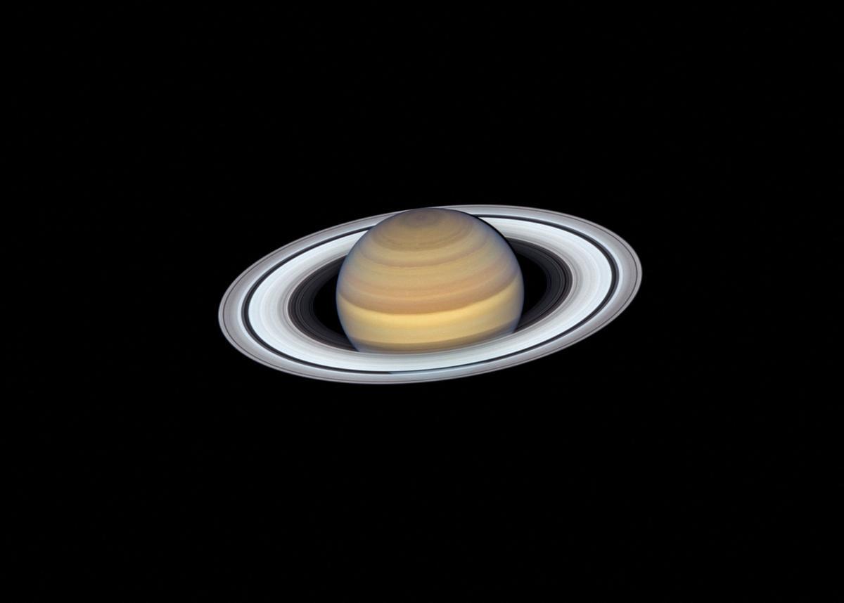 Una imagen del planeta Saturno.