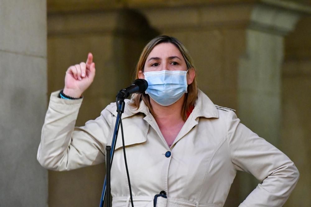 Concentració a Figueres de suport a Quim Torra.