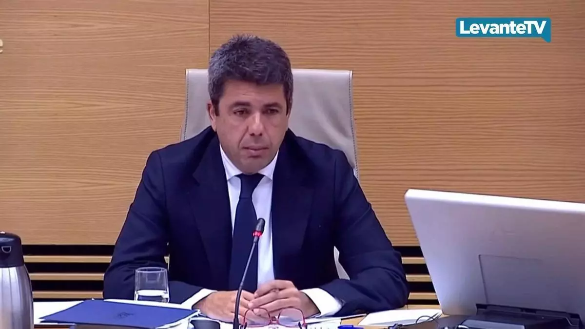 El PSPV llevará al Supremo los nuevos wasaps de Mazón en la dana dentro de su querella por falso testimonio