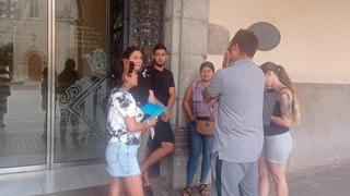 Castelló garantiza una semana más de alojamiento de urgencia a las familias desalojadas de la calle Gobernador