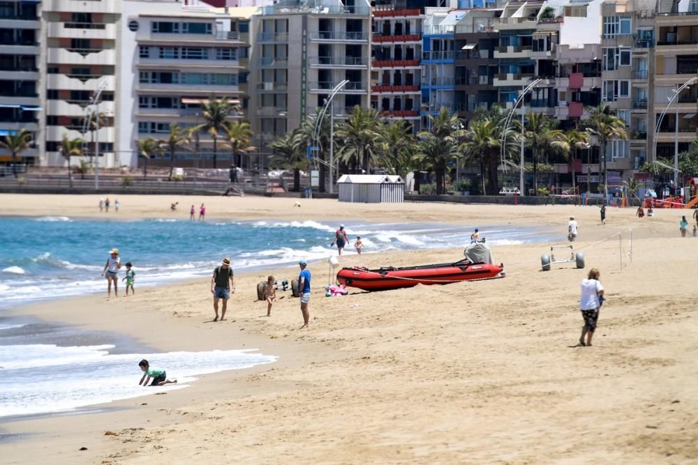 Desescalada en Santa Catalina y Las Canteras