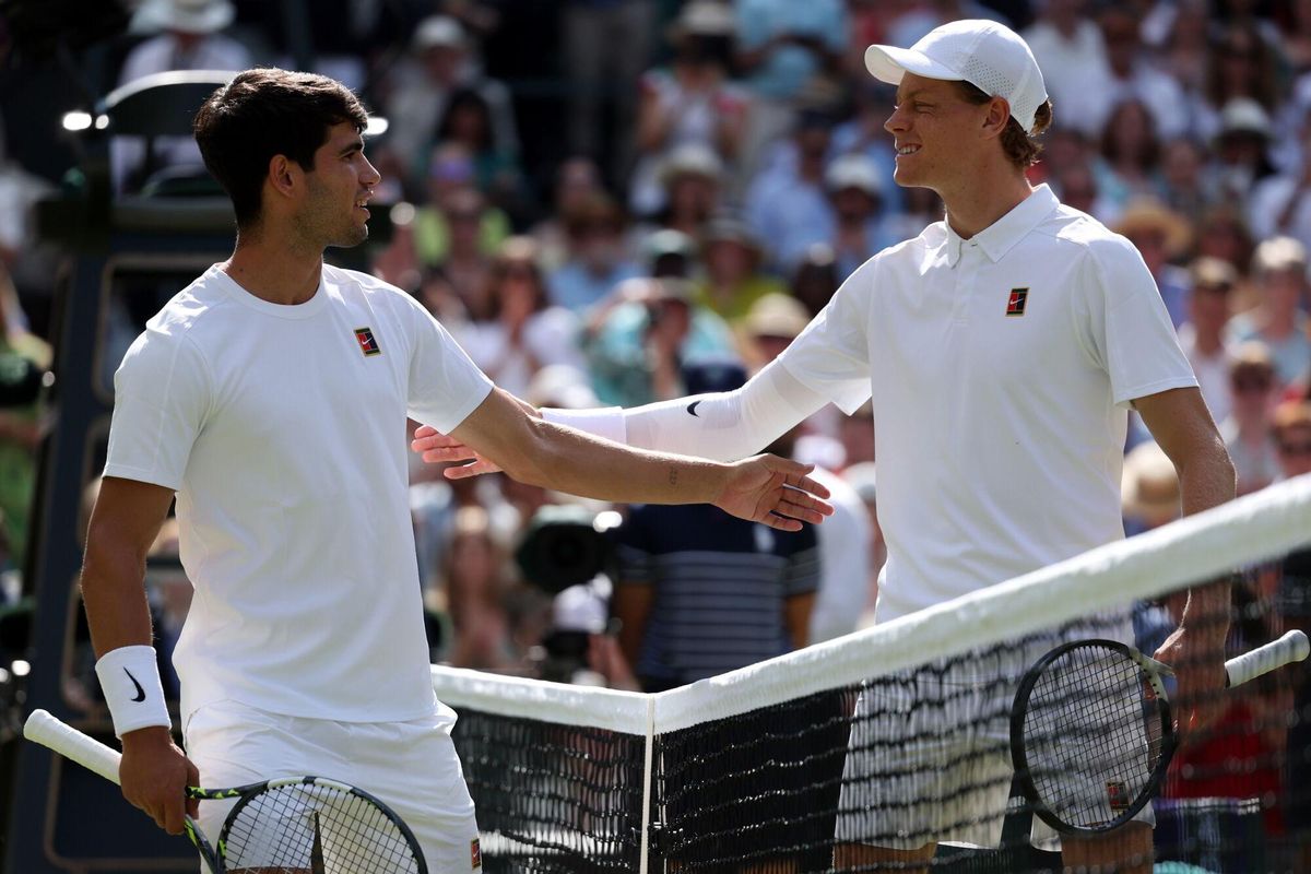 Final de Wimbledon: Jannik Sinner - Carlos Alcaraz.