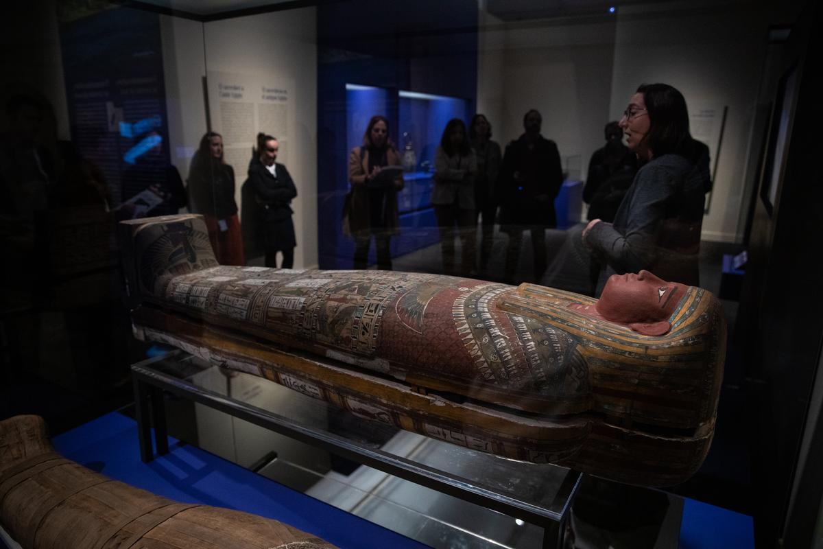 CaixaForum Barcelona descubre la vida de seis momias de Egipto