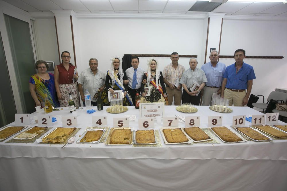 Concurso de coca amb tonyina