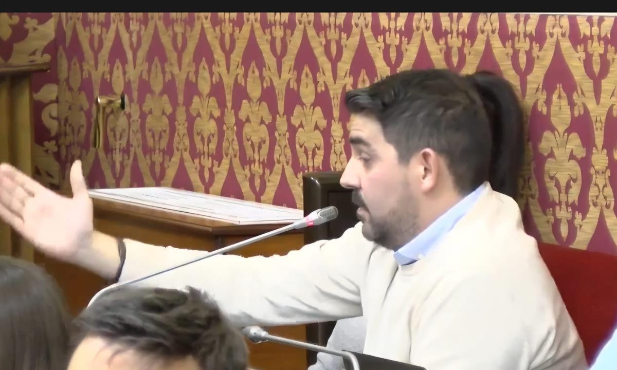 El portavoz del PP en el Ayuntamiento de Cullera, Alan Martínez.