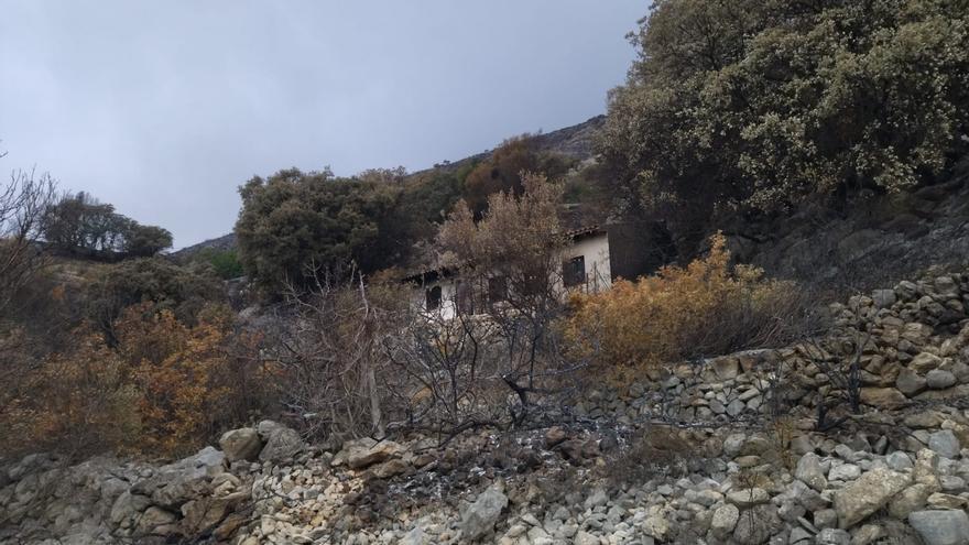 La destrucción del incendio de Tàrbena, en imágenes