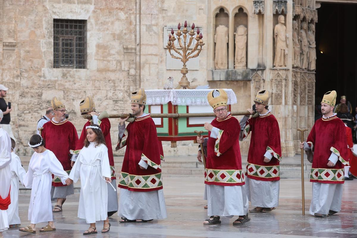 La procesión del Corpus de València e imágenes