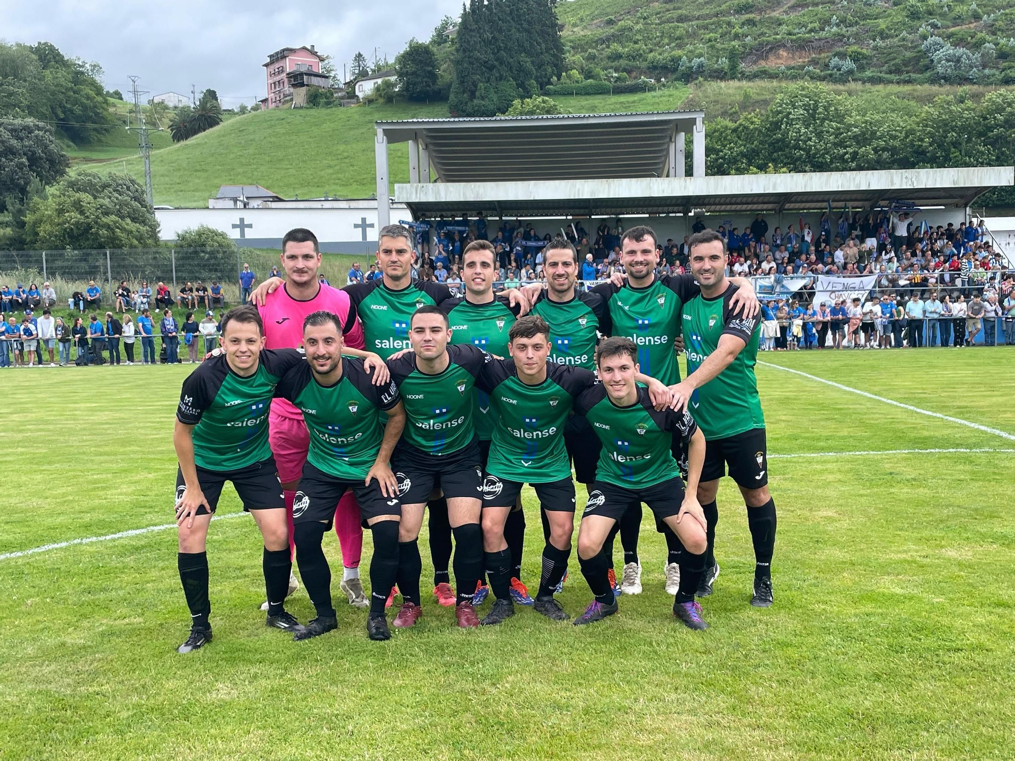 En imágenes: Así fue el duelo entre el Treviense y el Cornellana por un puesto en segunda