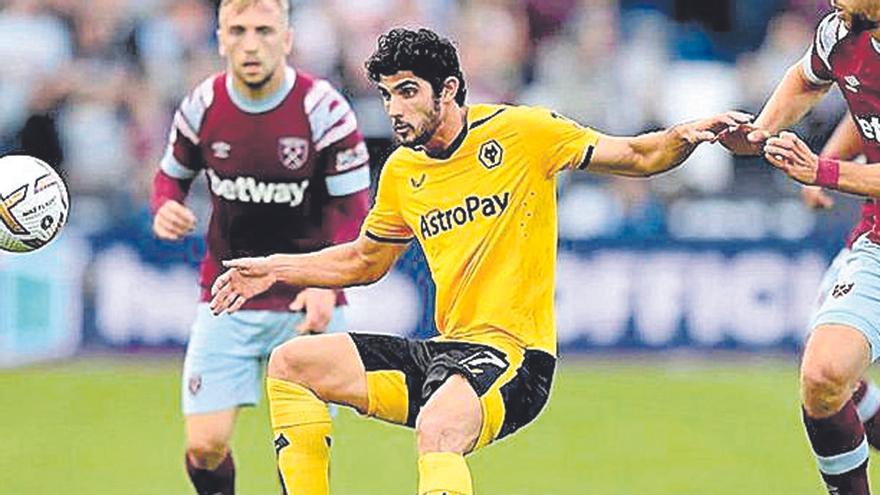 Guedes pierde el sitio en Wolverhampton