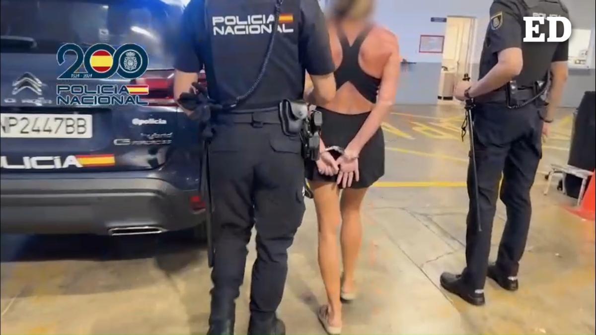 La Policía Nacional detiene a una fugitiva reclamada por las autoridades de Reino Unido tras estafar más de 300.000 libras esterlinas