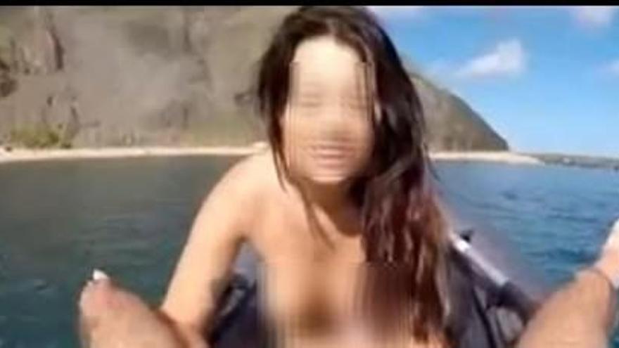 La web pornográfica borra el vídeo rodado en la playa de Las Teresitas