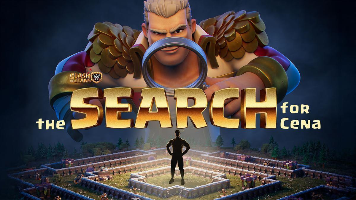 CLASH OF CLANS | John Cena se esconde en Clash of Clans pero Cody Rhodes moviliza a millones de jugadores para dar con él