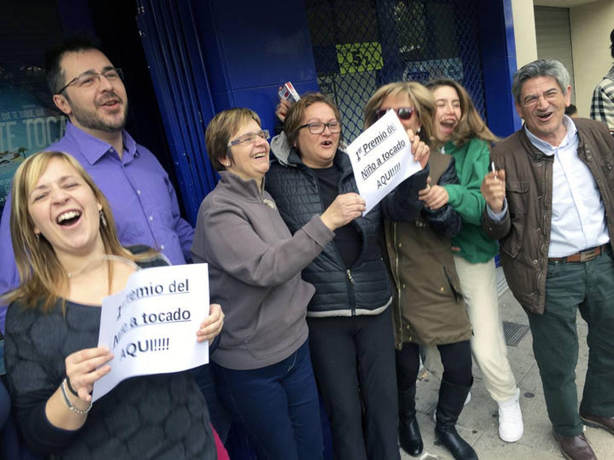 LA VALL D'UIXO SE LLEVA PARTE DEL PRIMER PREMIO DE EL NI?O