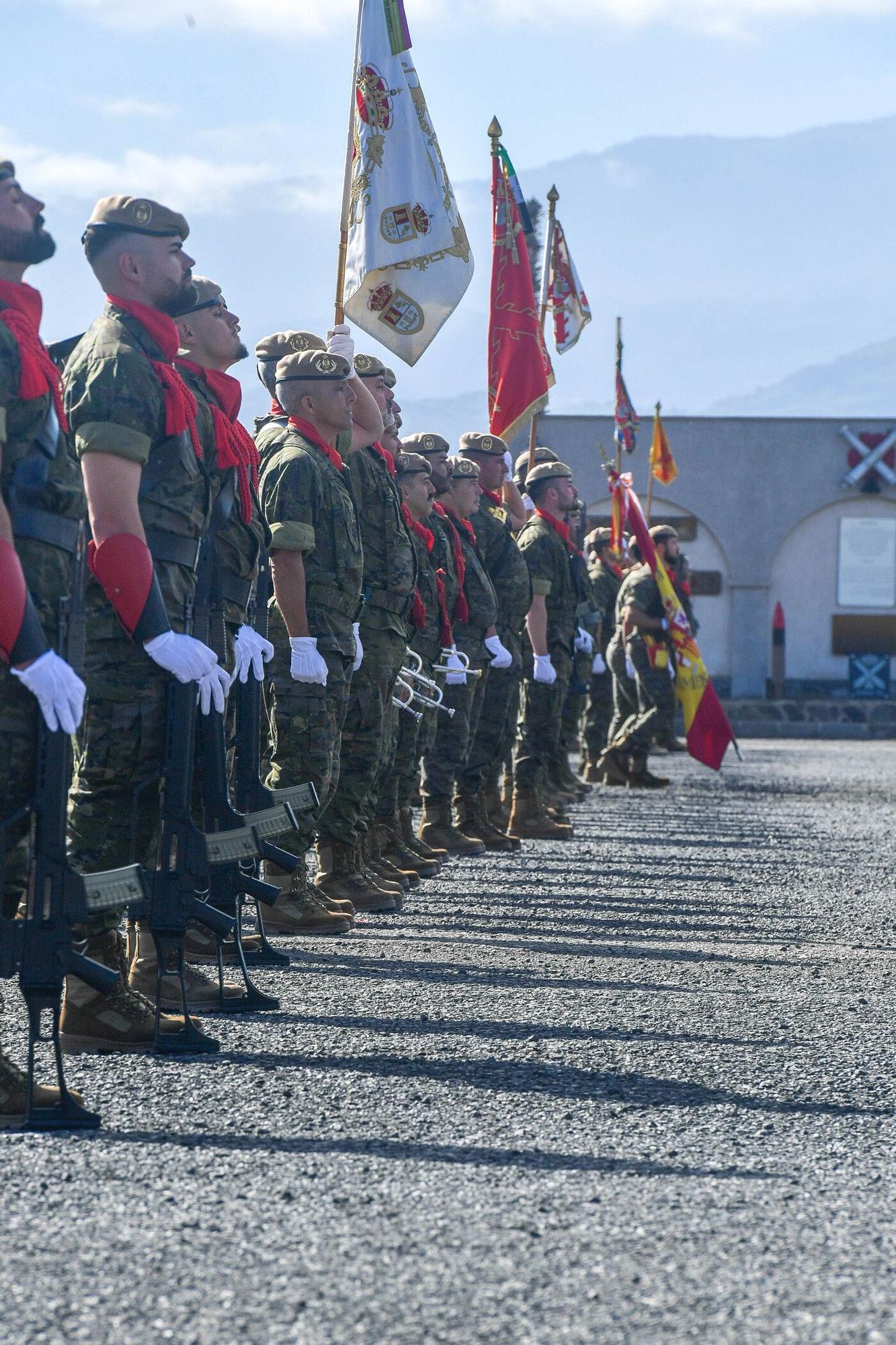 Celebración del día de la patrona de Infantería en Las Palmas de Gran Canaria