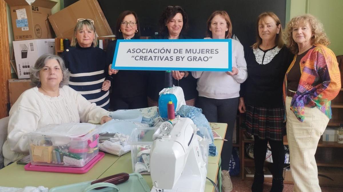 VÍDEO: Taller de costura de la Asociación de Mujeres Creativas by Grao