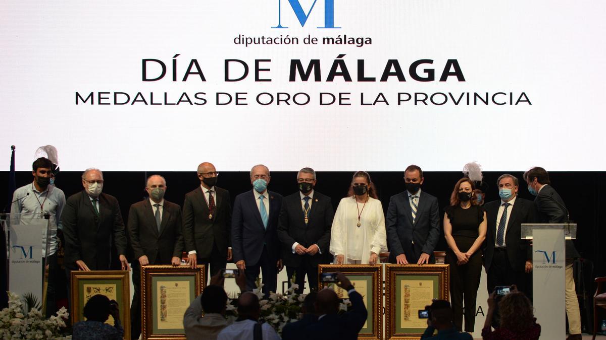 Las imágenes del Día de la Provincia 2021 de la Diputación de Málaga