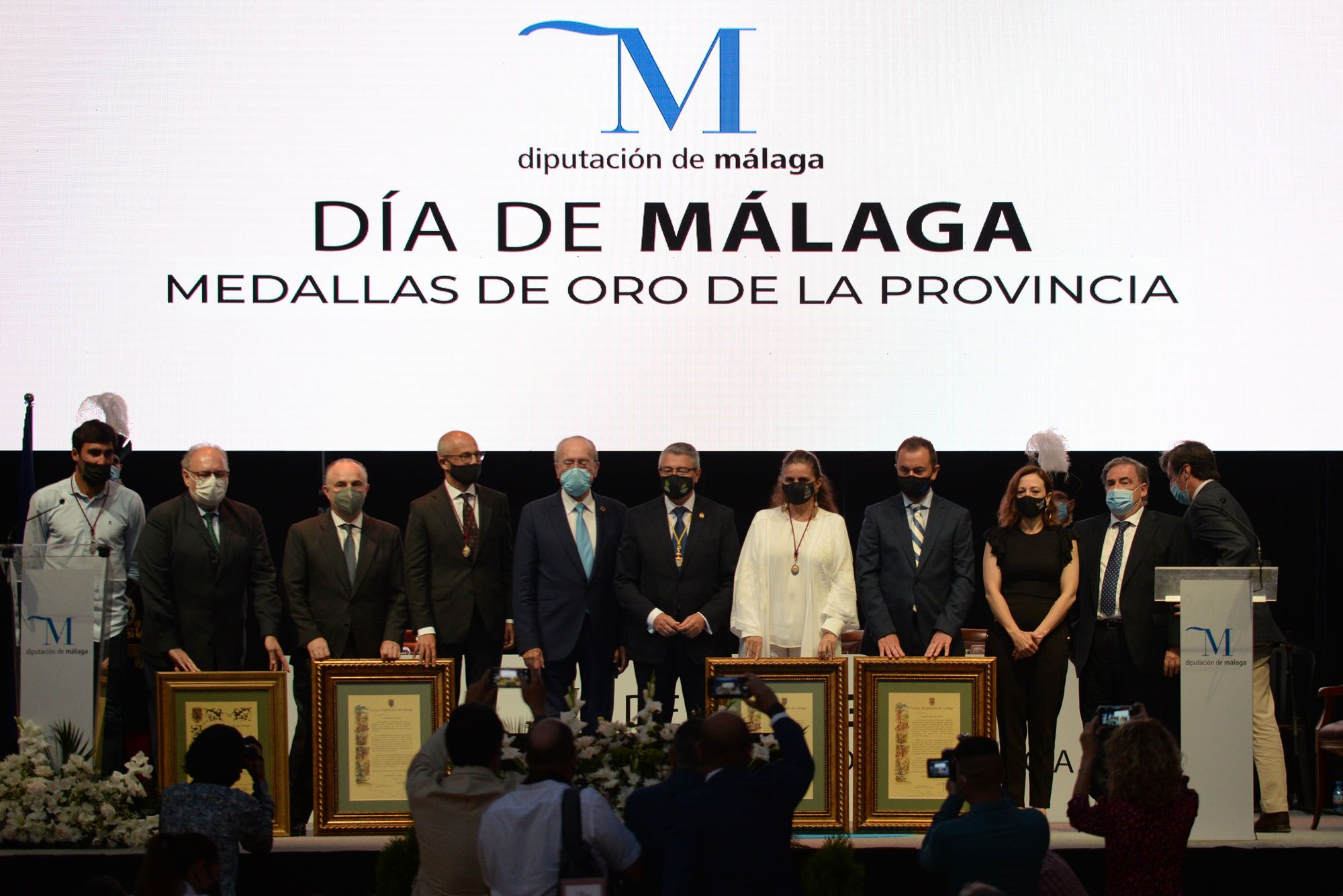 Las imágenes del Día de la Provincia 2021 de la Diputación de Málaga