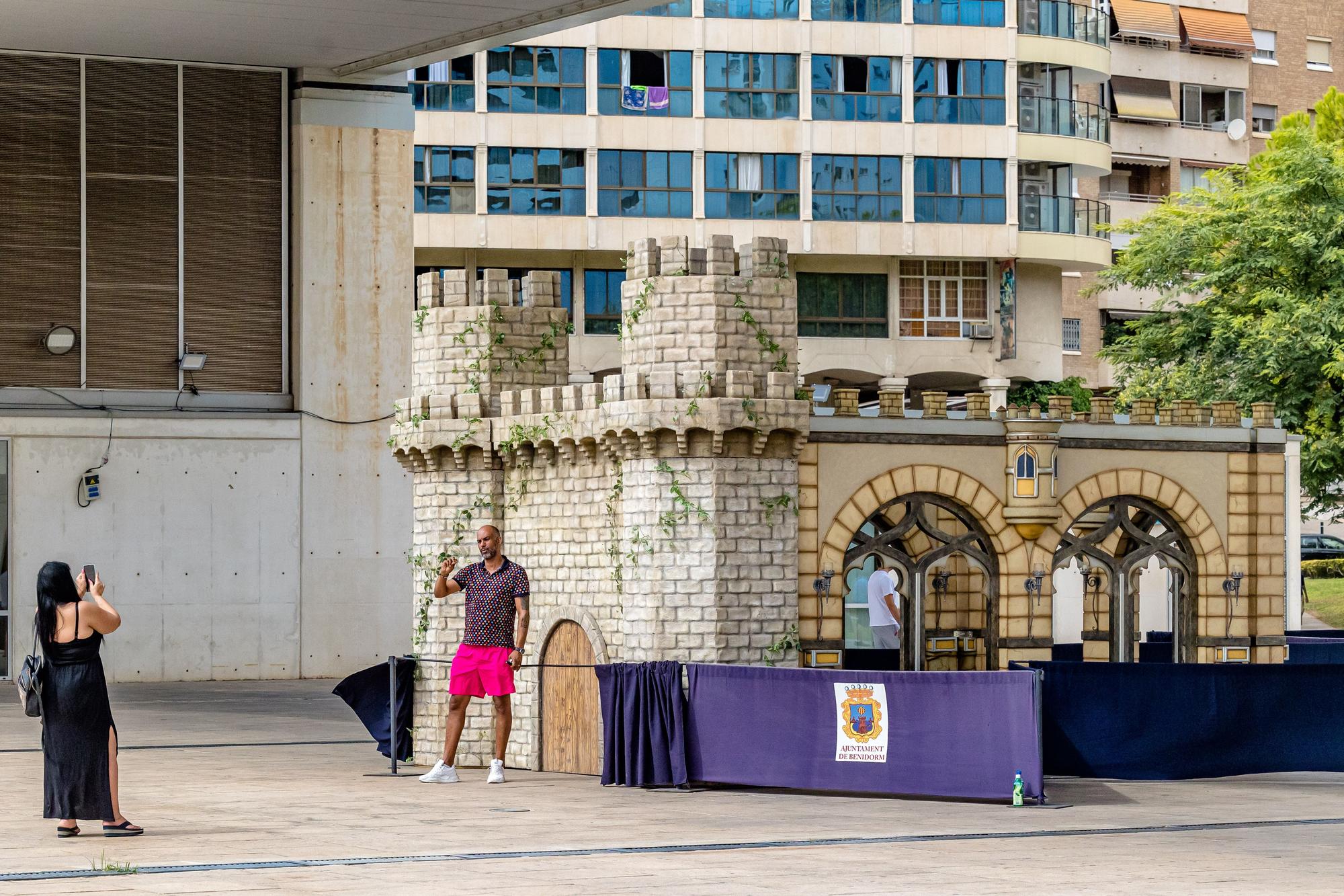 Así es el castillo "de juguete" de los Moros y Cristianos de Benidorm