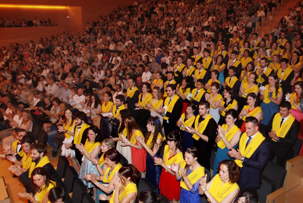 Acte de graduació dels estudiants de Medicina