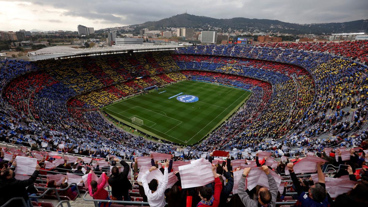 El partido de cuartos de final de la Champions femenina entre el Barça y el Real Madrid registró 91.553 espectadores, un récord en la historia del fútbol femenino.