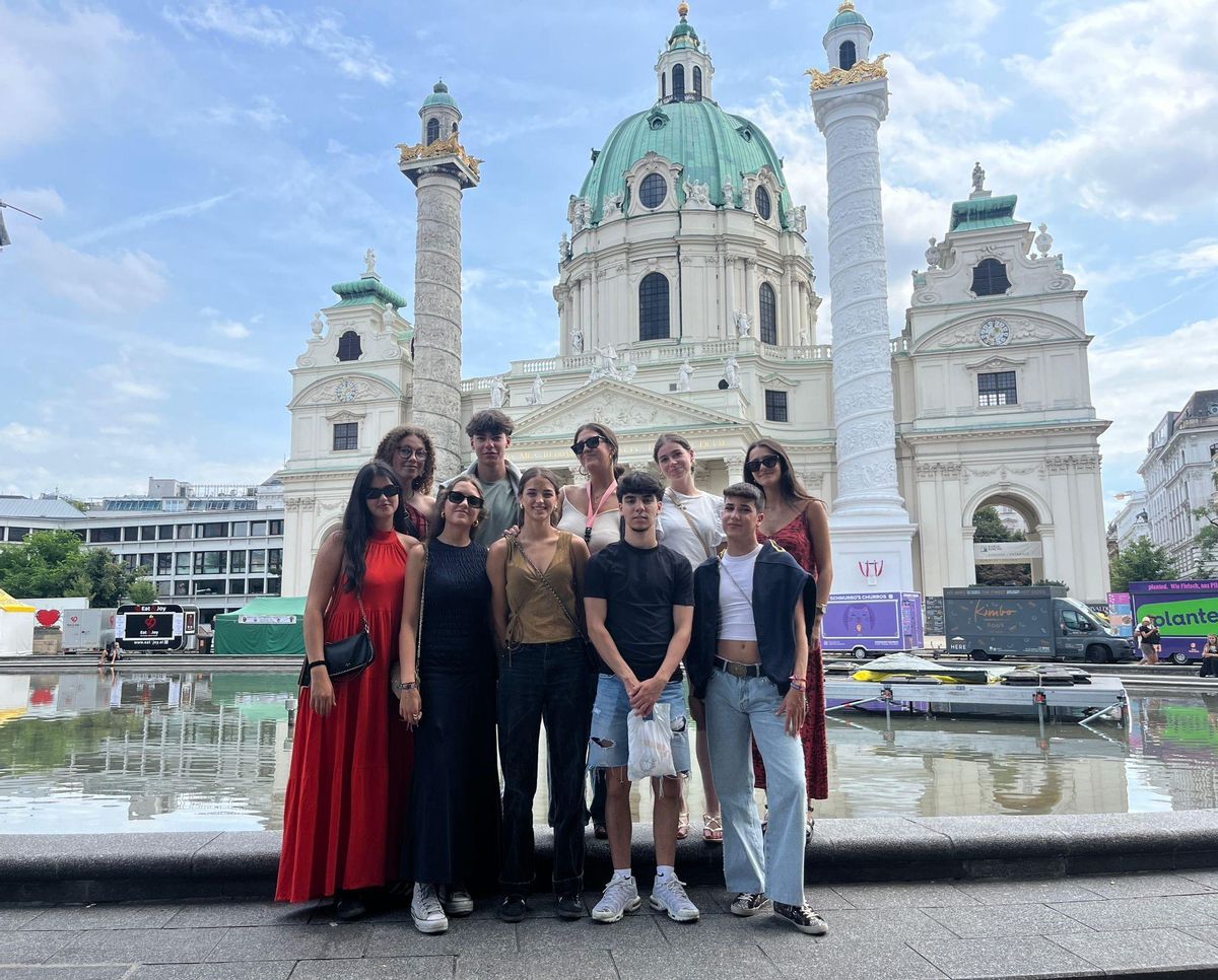 Viena foi un dos cinco destinos polos que pasaron o grupo de dez