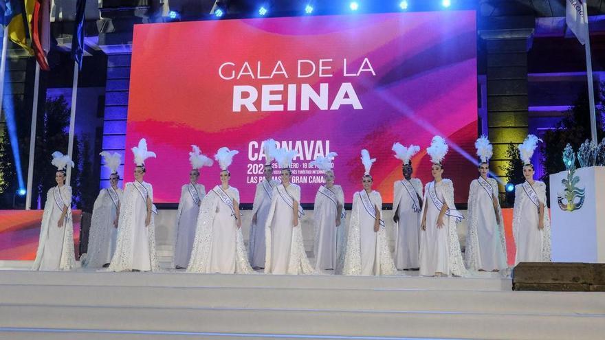 Presentación de los aspirantes de las galas del Carnaval de Las Palmas de Gran Canaria 2024