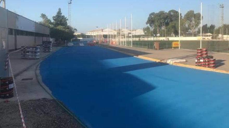 Benifaió invierte 27.500 euros en la  reforma de la pista de atletismo