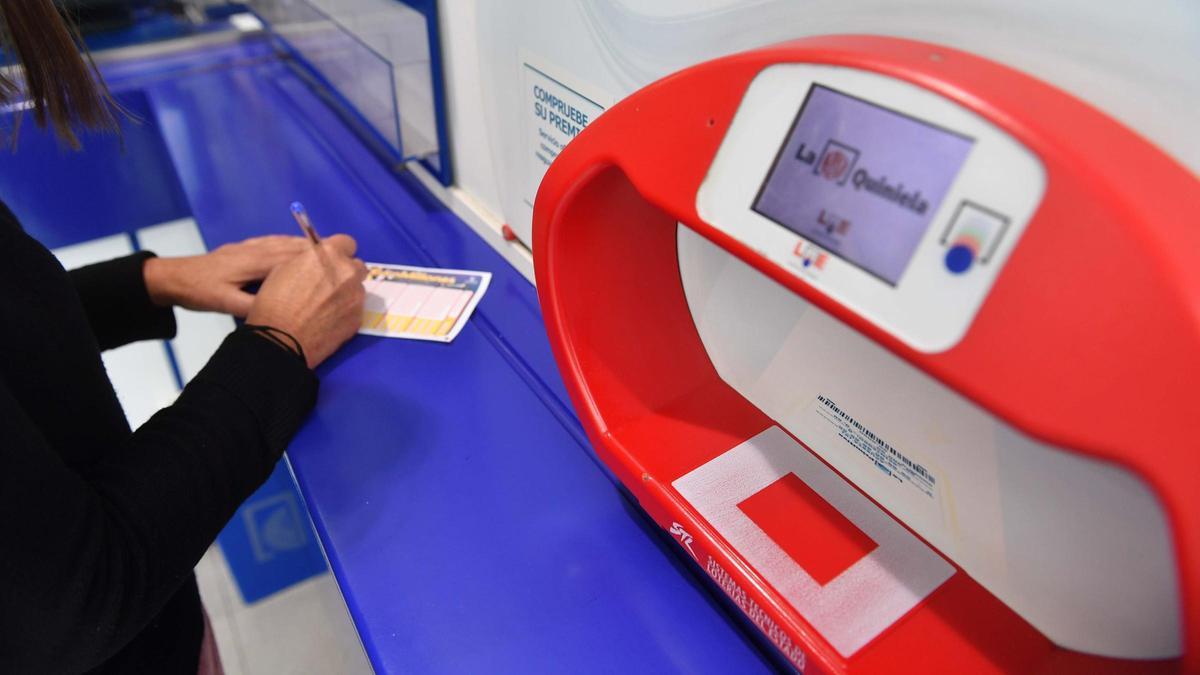 Una administració de loteria, en una imatge d'arxiu.