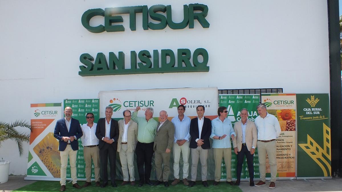 Acto de Cetisur con motivo de la celebración de san Isidro Labrador.