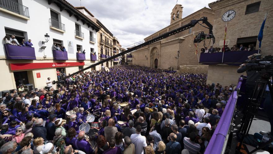 Así sonaron los tambores en la tradicional &#039;Rompida de la Hora&#039; de Calanda