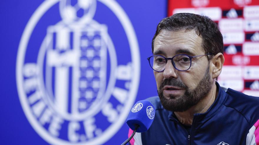Rueda de prensa del entrenador del Getafe José Bordalás.