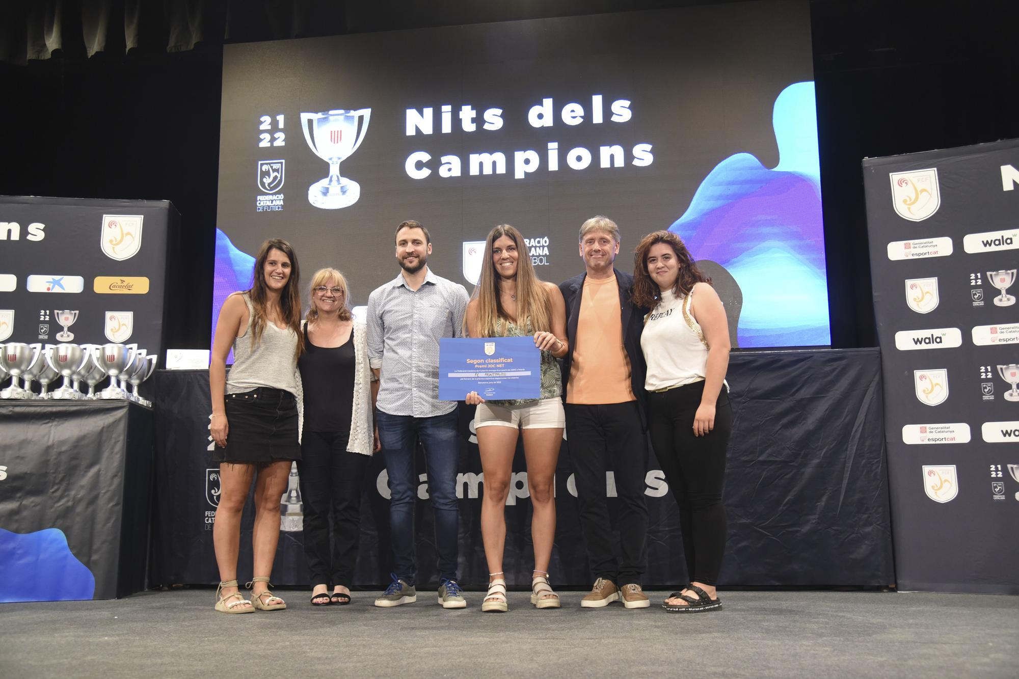 El futbol de la Catalunya central feliciten els seus 29 campions