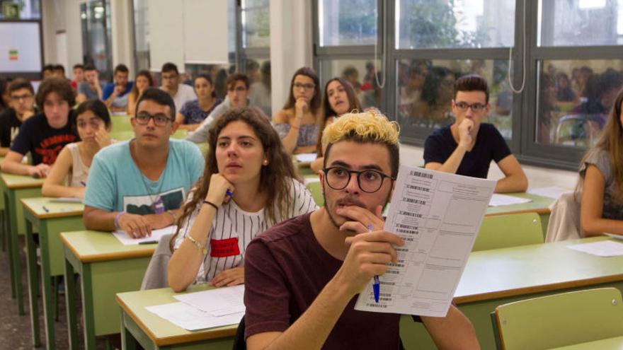 La selectividad castiga a los alumnos valencianos