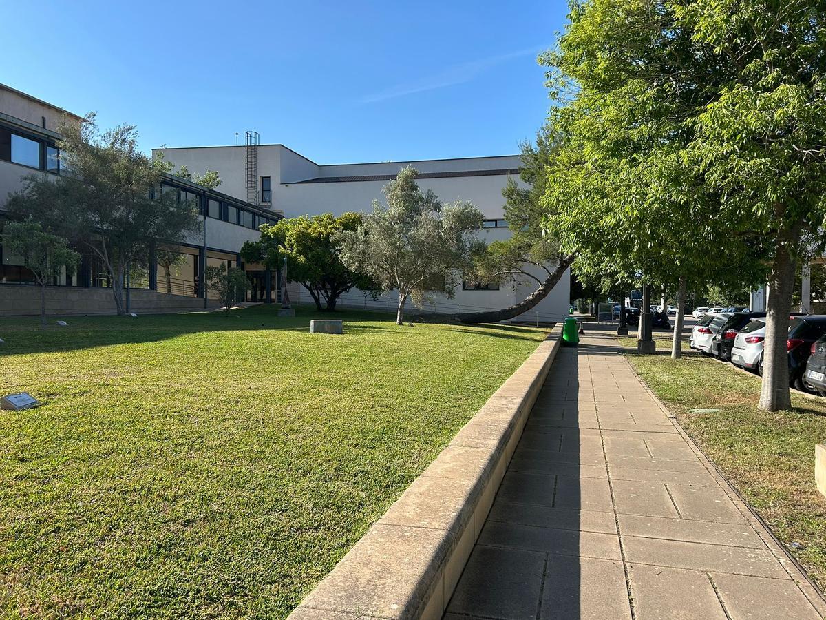 Ambiente tranquilo este jueves en el campus de la UIB.