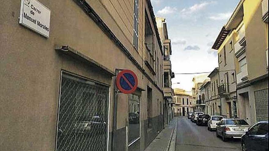 El violento robo se produjo en las inmediaciones de la calle Manuel Morales, en Manacor.