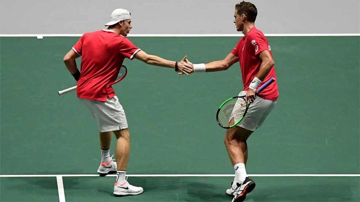 Shapovalov y Pospisil formaron la dupla canadiense