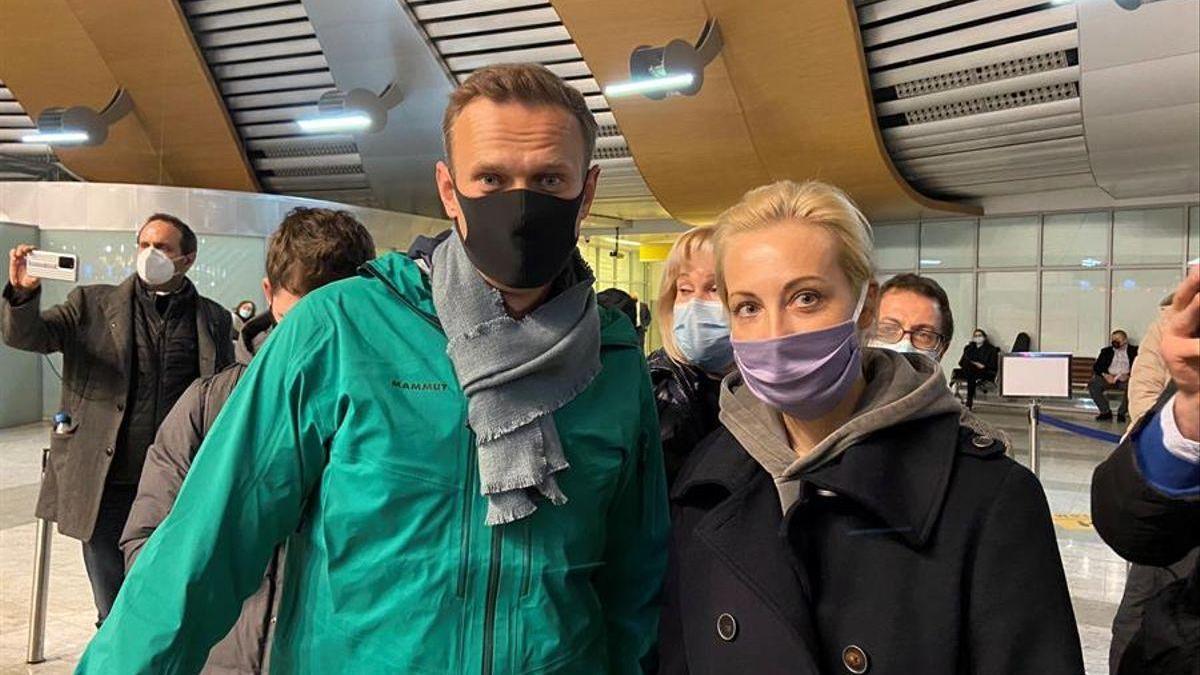 La esposa de Navalni ha salido de Rusia, según un medio local