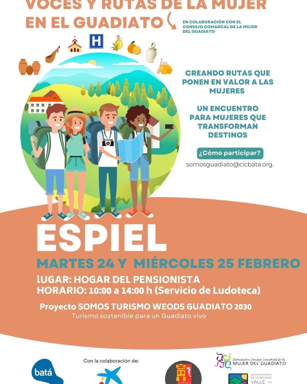 Espiel inaugura los encuentros para crear rutas turísticas con perspectiva de género en el Guadiato.