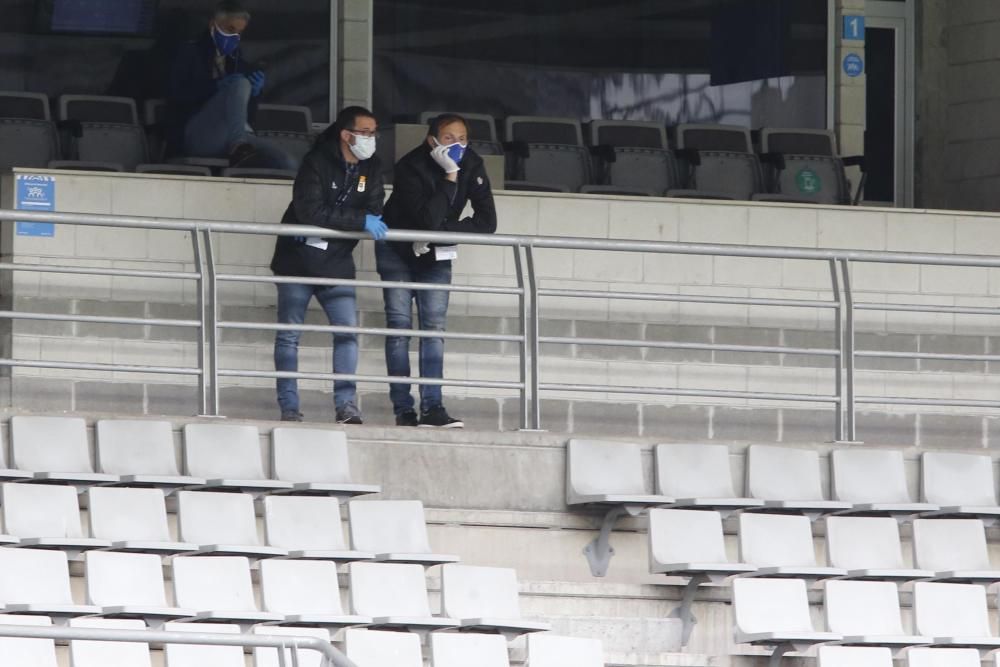 El partido del Oviedo, en imágenes