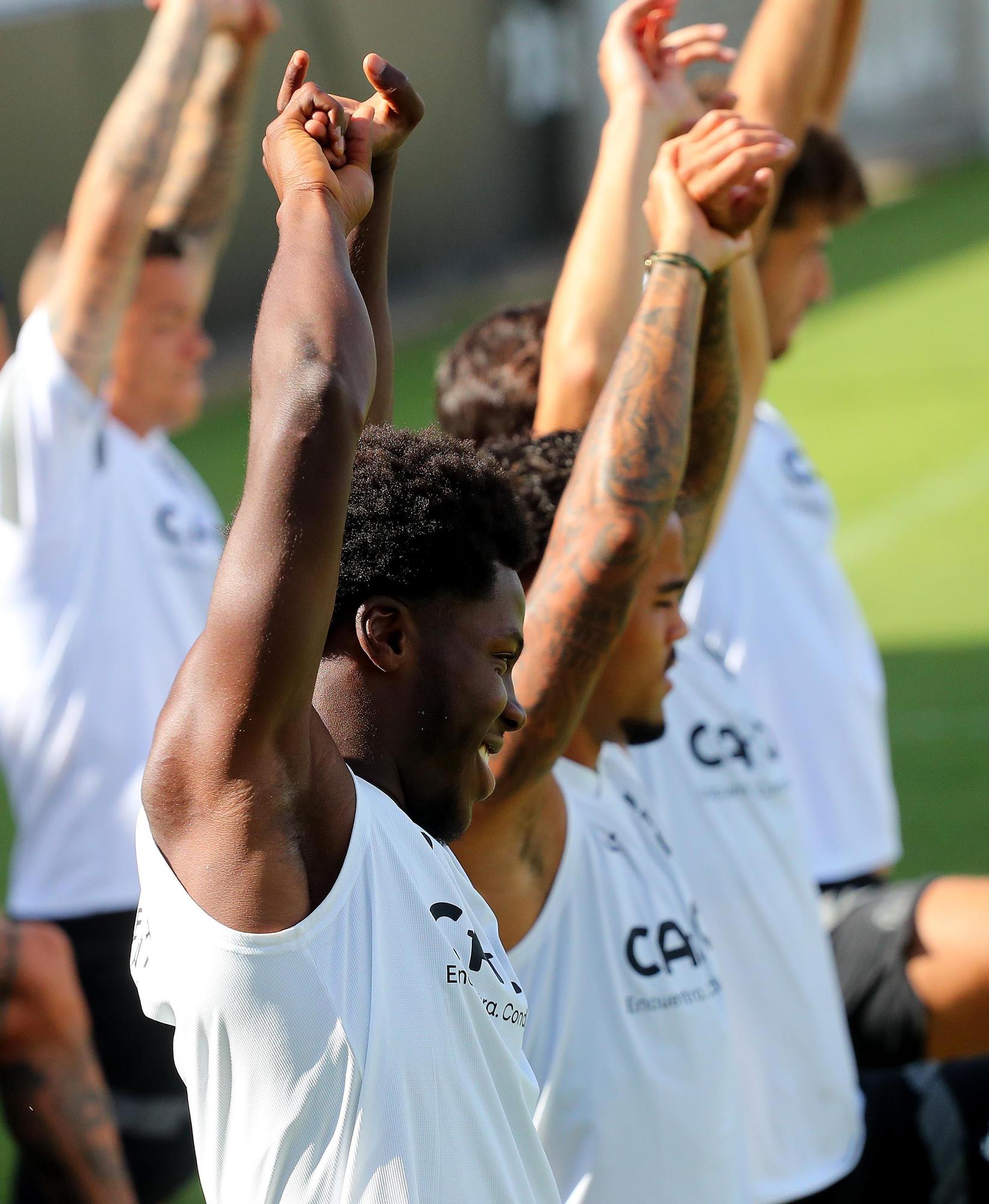 Así ha sido el entrenamiento del Valencia CF de hoy