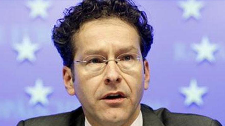 El holandés Dijsselbloem, presidente del Eurogrupo.